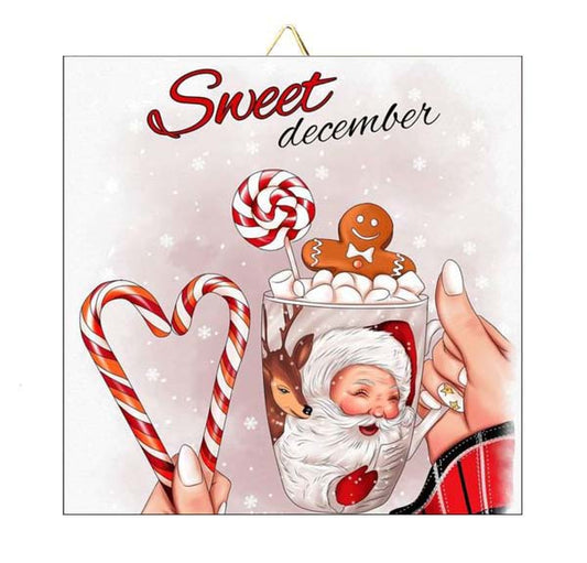 Χριστουγεννιάτικο Καδράκι Sweet December