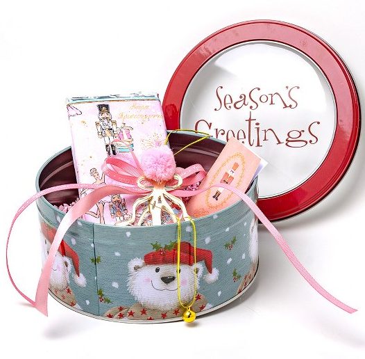 Χριστουγεννιάτικο κουτί με δωράκια Μπαλαρίνα & Καρυοθραύστης