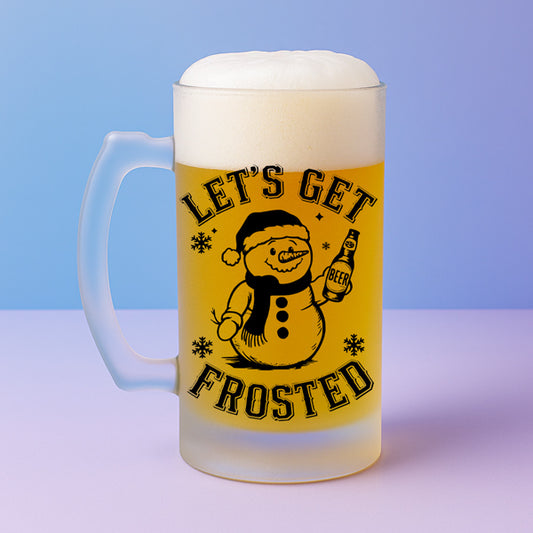 Χριστουγεννιάτικο Ποτήρι Μπύρας – Let’s Get Frosted