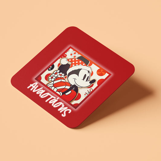 Χριστουγεννιάτικο Σουβέρ Minnie – με όνομα