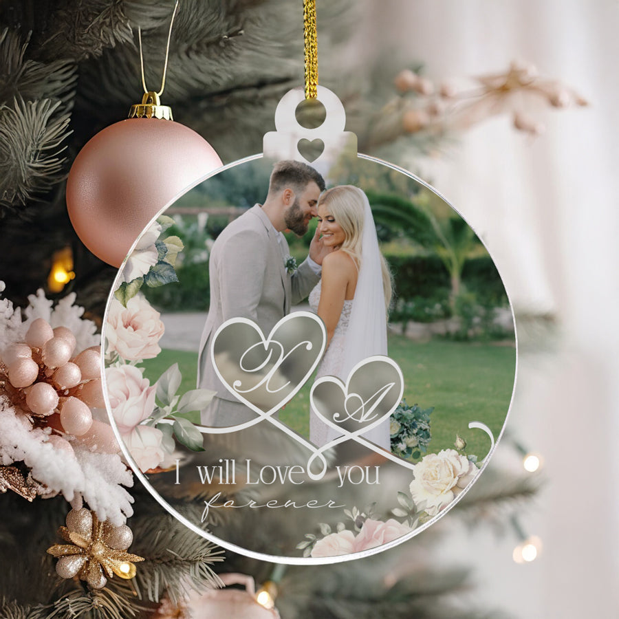 Χριστουγεννιάτικο Στολίδι Plexi - Forever Floral