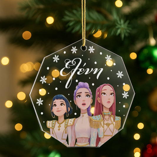 Χριστουγεννιάτικο Στολίδι Plexi – "Huntrix"