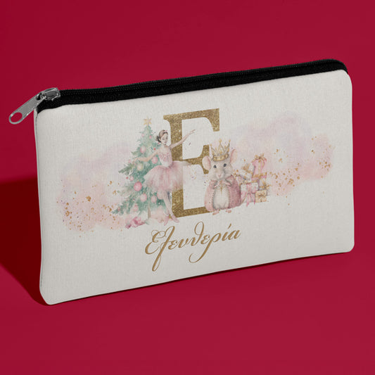 Χριστουγεννιάτικο Τσαντάκι - "Μπαλαρίνα Μονόγραμμα"