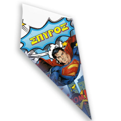 Χωνάκια ζαχαρωτών Superman