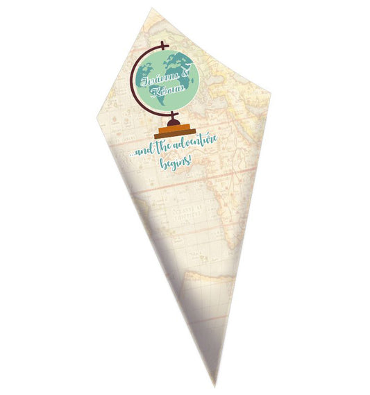 Χωνάκια ζαχαρωτών Υδρόγειος Σφαίρα